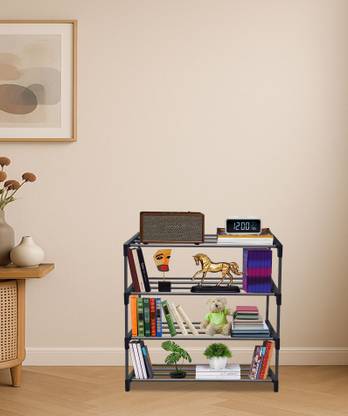 Sanam Store Metal Open Book Shelf