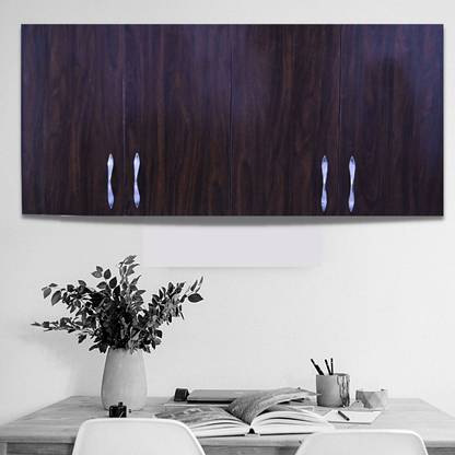 SPECIALITY PANELS 4 Doors Modular Wall Cabinet with 10 years guarantee against Borer & Termites Engineered Wood Hanging Filing Cabinet