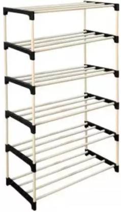 ZENVEXYO Space-Saving Plastic Open Book Shelf