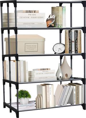 BHIMADA BOOKCASES Metal Open Book Shelf