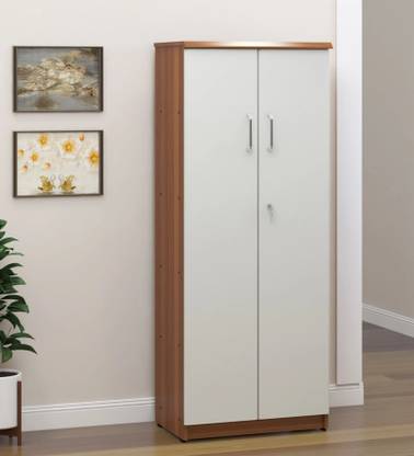 NEUDOT Lexus (Wardrobe / Bookcase ) Engineered Wood Close Book Shelf