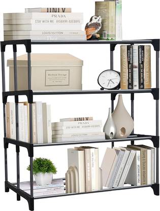 BHIMADA BOOKCASES Metal Open Book Shelf