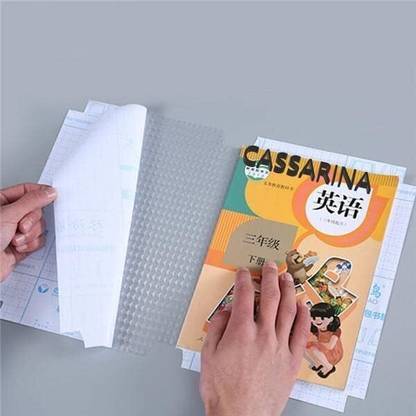 CRIYALE Transparent Sticker Book Cover Sticker Plastic Cover for Notebook Binding Cover Book Cover