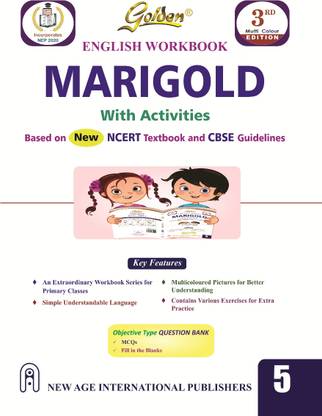 Golden English Workbook Marigold with Activities (Based on NCERT Textbook) for Class - 5