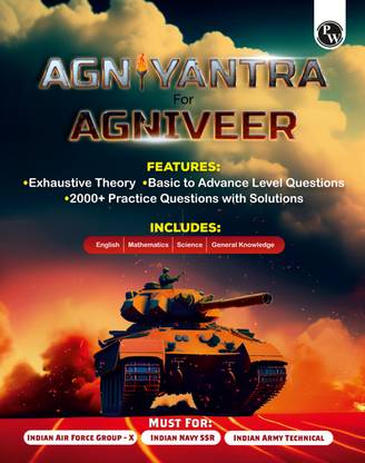 PW Agniveer AirForce Vayu Group X & Indian Navy - Complete Study Material & Practice Questions