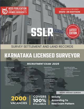 Survey Settlement And Land Records-Karnataka Licensed Surveyor Latest Edition-English