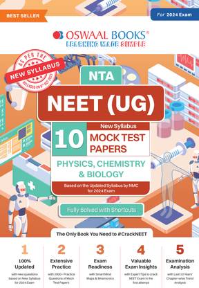 Oswaal Nta Neet (Ug) 10 Mock Test Papers