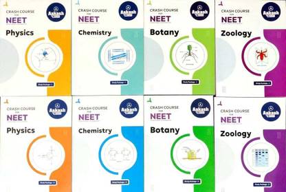 Aakash Crash Course For NEET 8 books set
