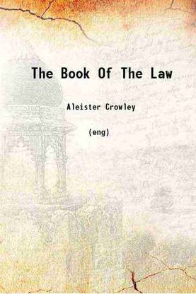 The Book Of The Law 1904 [Hardcover]