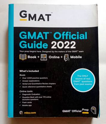 GMAT OFFICIAL GUIDE 2022