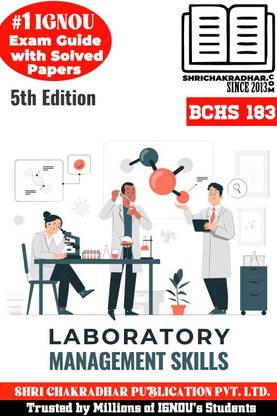 IGNOU BCHS 183 Study Material & Book (BA New Syllabus) Laboratory Management Skills