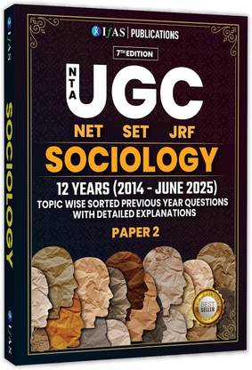 UGC NET Sociology Book  - Paper 2 Previous Year Question Papers 2014 to June 2025 | Unit Wise Sorted with Detailed Solutions | Best Seller Previous Year Question Paper (PYQ) Book for UGC NET Sociology 2025 | Two Brothers Publications
