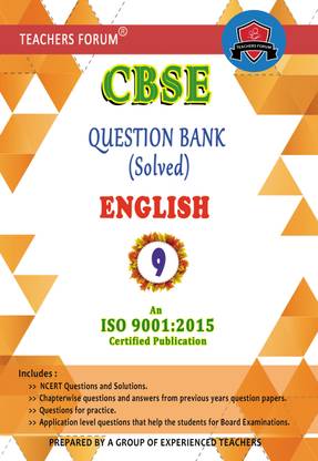 NCERT & CBSE Question Bank Class 9 English (For 2023 Exam)