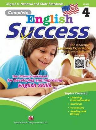 Complete English Success Grade 4 - Learning Workbook for Forth Grade Students - English Language Activity Childrens Book - Aligned to National and State Standards