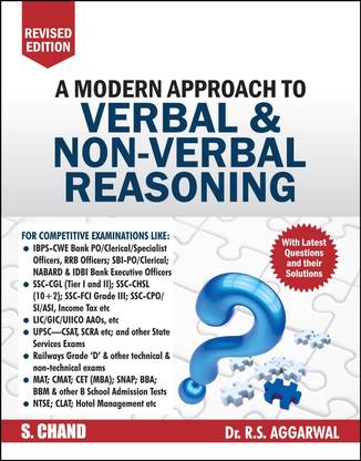 A Modern Approach to Verbal & Non-Verbal Reasoning  - Includes Latest Questions and their Solutions & Free 3-month Mock test Subscription