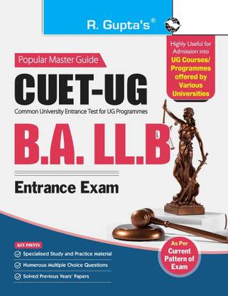 CUET-UG: B.A. LL.B. Entrance Exam Guide
