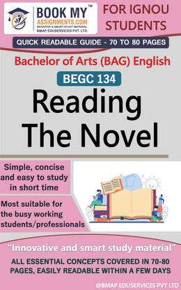 IGNOU BEGC 134 Reading The Novel Quick Readable Notes Book For Ignou Student