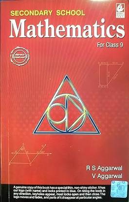 Secondary School Mathematics for Class 9 - R.S. Aggarwal - CBSE - Examination 2025-26 with 1 Disc
