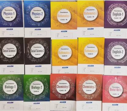 Allen class 6 foundation book for olympiad.