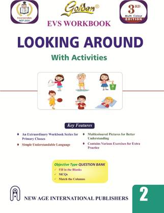 Golden EVS Workbook Looking Around with Activities (Based on NCERT Textbook) for Class -2