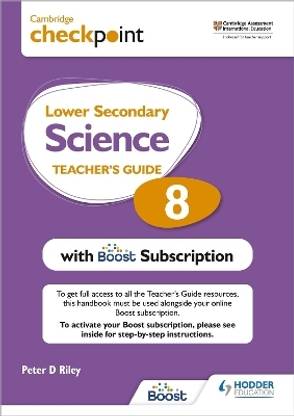 Cambridge Checkpoint Lower Secondary Science Teacher's Guide 8 with Boost Subscription