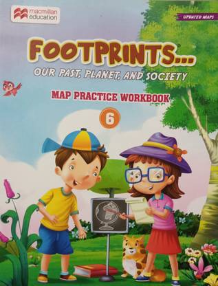 Macmillan footprints map practice workbook class 6