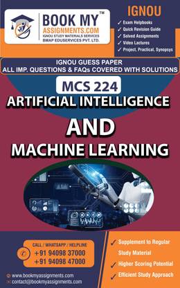 IGNOU Artificial Intelligence and Machine Learning MCS 224 | Guess Paper| Important Question Answer |