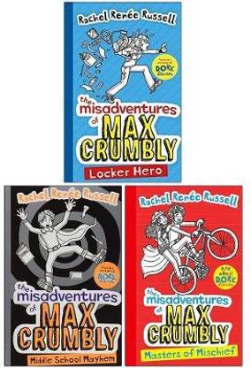 The Misadventures of Max Crumbly Series 3 Books Collection Set