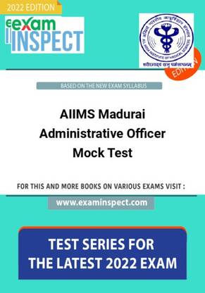 AIIMS Madurai Administrative Officer Mock Test