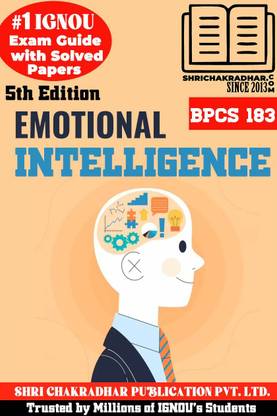 IGNOU BPCS 183 Study Material & Book (BA New Syllabus) Emotional Intelligence