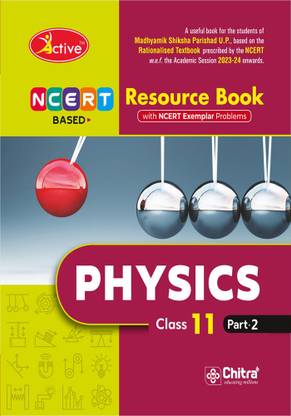 Active Up Board Textbook Physics Part 2 class 11 (English Medium)  - NCERT-based and OMR Answer Sheet By Chitra Prakashan India Pvt Ltd
