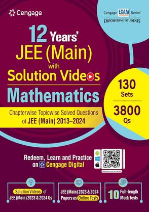 12 Years? Jee (Main) (2013-2024) Chapterwise Topicwise Mathematics Solved Questions