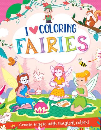 Coloring Book Fairies
