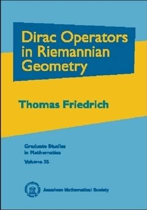 Dirac Operators in Riemannian Geometry