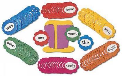 Jolly Phonics Tricky Word Wall Flowers