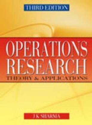 Operations Research Theory & Applications