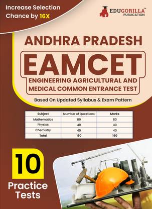 AP EAMCET Engineering Exam Book  - 2024 (English Edition) | Andhra Pradesh Engineering, Agricultural and Medical Common Entrance Test | 10 Practice Tests (1600 Solved MCQs) with Free Access To Online Tests