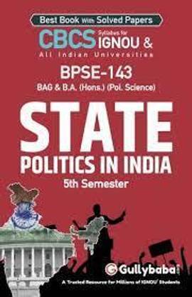 BPSE 143
State Politics in India
Unit-3 Union–State
Relations:
Legislative,
Economic and
Administrative
Unit-4 State–Local
Relations