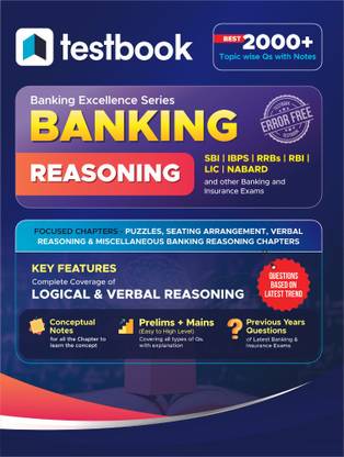 Reasoning for all Banking Exams English Medium 2000+ MCQ Questions 2024 Edition  - Useful for SBI, IBPS, RRBs, RBI, LIC, NABARD, and other major Banking & Insurance exams