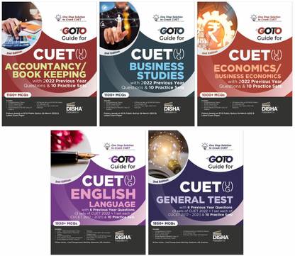 Go To Guide for CUET (UG) Accountancy/ Book Keeping with 2022 Previous Year Questions & 10 Practice Sets 2nd Edition | CUCET | Central Universities Entrance Test | Complete NCERT Coverage with PYQs & Practice Question Bank | MCQs, AR, MSQs & Passage based Questions |