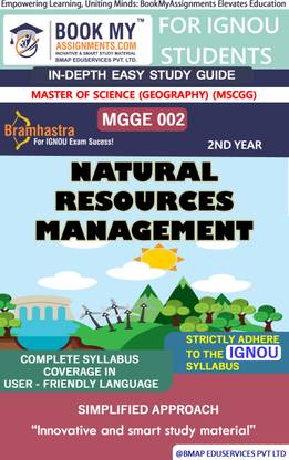 IGNOU MGGE 002 Natural Resources Management Study Material (In Depth Guide) For Ignou Student