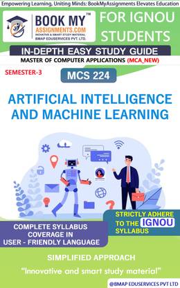 IGNOU MCS 224 Artificial Intelligence and Machine Learning Study Material (In Depth Guide) For Ignou Student