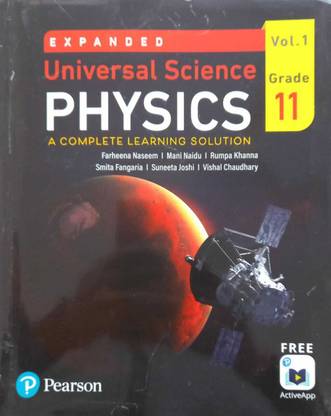 Pearson Expanded Universal Science Physics Grade-11 (Complete Set of Three Books)
