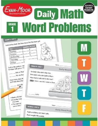 Daily Word Problems, Grade 1