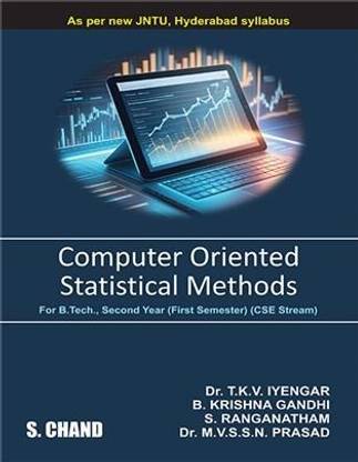 Computer Oriented Statistical Methods for the Students of Jntuh
