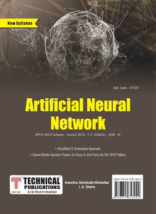 Artificial Neural Network for SPPU 19 Course (TE - SEM VI - AI & DS - 317531)