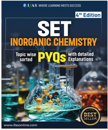 SET Inorganic Chemistry Previous Year Questions Paper with Solutions  - Study material for SET Chemical Science Exam | Best SET/UGC Inorganic Chemistry Study Book