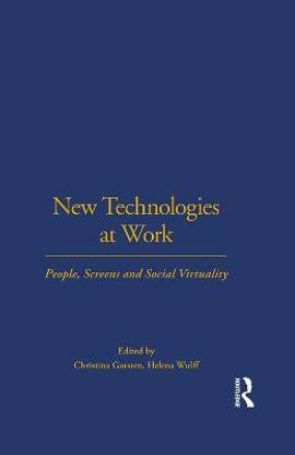 New Technologies at Work First  Edition