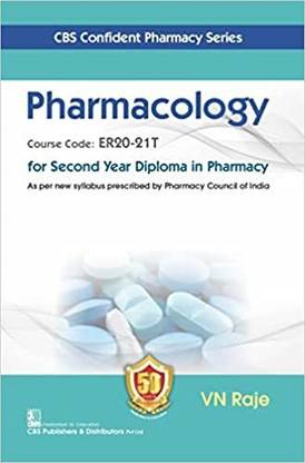 CBS Confident Pharmacy Series Pharmacology for Second Year Diploma in Pharmacy (PB- 2022)