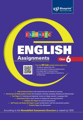ExamMate English Assignments Class 6 for CBSE Board - Blueprint Education
